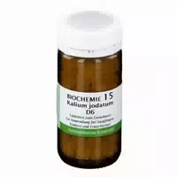 Biochemie 15 Kalium Jodatum D 6 Tabletten 80 st Tabletten