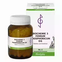 Biochemie 3 Ferrum Phosphoricum D 12 Tabletten 100 st Tabletten