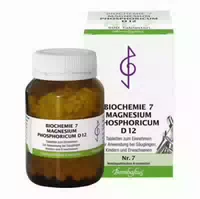 Biochemie 7 Magnesium Phosphoricum D 12 Tabletten 500 St Tabletten