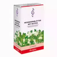 Weissdornblätter mit Blüten Bombastus 90 g Tee
