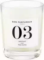 Bon Parfumeur Candle 03 Patchouli, Leather, Tonka Bean Duftkerze 180 g