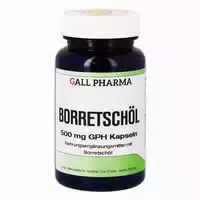 Borretschã¶l 500 Mg Gph Kapseln