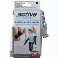 Bort Activecolor Daumen Hand Band Medium Schwarz