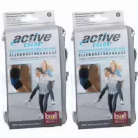 Bort Activecolor Ellenbogenbandage X Large Schwarz