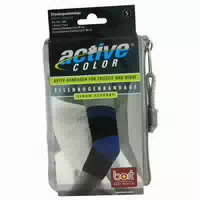 Bort Activecolor Ellenbogenbandage Small Schwarz 1 st Bandage