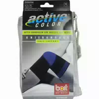 Bort Activecolor Kniebandage Medium Schwarz 1 st Bandage