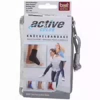 Bort Activecolor Sport Knöchelbandage l Schwarz Grün 1 Stück