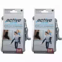 Bort Activecolor Knöchelbandage Gr l Schwarz
