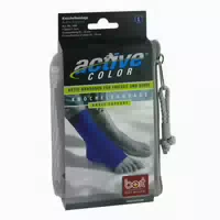Bort Activecolor Knöchelbandage X Large Blau 1 St Bandage