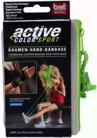 Bort Activecolor Sport Daumen Hand Bandage Schwarz Gr m 1 Stück