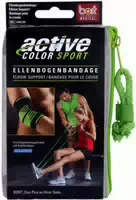 Bort Activecolor Sport Ellenbogenband l Schw Grün 1 st Bandage