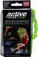 Bort Activecolor Sport Knöchelbandage m Schw Grün 1 st Bandage