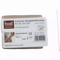 Bort Handgelenkbandage Gr 1 Haut mit Klettverschluss
