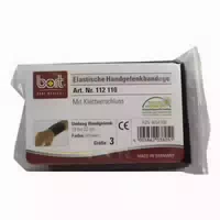 Bort Handgelenkbandage Größe 3 Schwarz Mit Klettband Vers