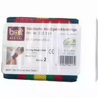 Bort Handgelenkbandage mit Klettverschluss Gr 2 Bunt