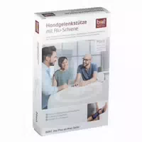 Bort Handgelenkstütze mit Alu Schiene Rechts Gr S Schwarz