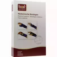 Bort Handgelenkstütze m Alusch Lin Large Schw 1 st Bandage