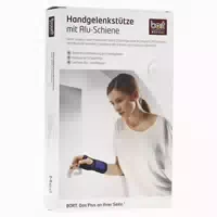 Bort Handgelenkstütze mit Aluschiene Rechts Large Schwarz