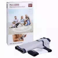 Bort Manubasic Bandage Links X Large Silber