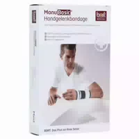 Bort Manubasic Bandage Links Xl Schwarz 1 St