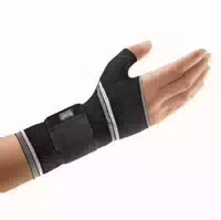 Bort Manubasic Plus Handgelenkbandage Re l Schwarz