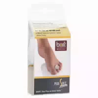 Bort Pedisoft Zehenseparator Mit Ring Small Transparent