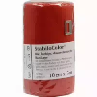 Bort Stabilocolor Binde 6cm Rot 1 st Binden