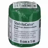 Bort Stabilocolor Haft Binde 6 Cm Grün
