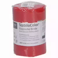 Bort Stabilocolor Binde 8 cm X 5 m Rot