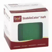 Bort Stabilocolor Haft Binde 6cm Grün 1 st Binden
