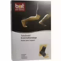 Bort Talostabil Knöchelst Sili Rech Large Schw 1 St Bandage