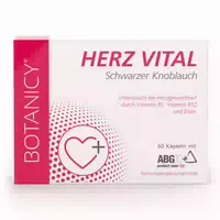 Botanicy Herz Vital Schwarzer Knoblauch 60 st
