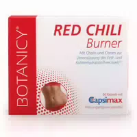 Red Chili Burner Capsaicin Kapseln Mit Capsimax
