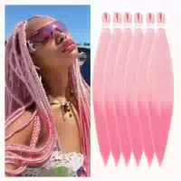 Braiding Hair 20 Inch 6packs 50 8cm 20 Zoll 6er Pack 613 P 1 st