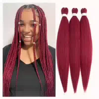 Braids Häkel Box Twist 66 cm Pack Of 3 Grün Bis Blondrosar 1 st