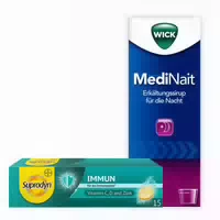 Erkältungsset Wick Medinait Supradyn Immun