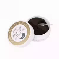 Hydrogel Eye Patch With Black Pearls Black Pearl & Gold