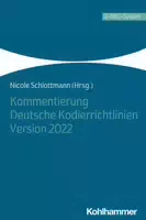 Kommentierung Deutsche Kodierrichtlinien Version 2022
