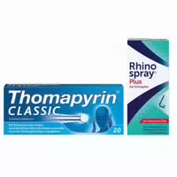Rhinospray Plus & Thomapyrin Classic: Hilfe Bei Schnupfen, Kopf Und Schmerzen