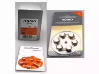 Signia 13er Hörgeräte Batterien 60 Stück 12 Testbatterien von Hörex Basic