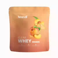 Brandl Clear Whey Isolate Protein Drink Mit Natürlichem Geschmack & Ohne Künstliche Zusatzstoffe Natural Peach 1600 G
