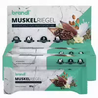 Brandl Eiweiß Riegel mit 18g Eiweiß aus 3 Quellen