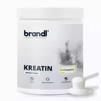 Brandl Kreatin Creapure Creatin Monohydrat Pulver | Premium Rohstoff Extern Laborgeprüft 1000 G