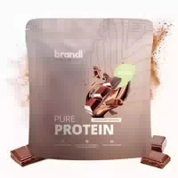 Brandl Premium Proteinpulver Vegan Schoko | Veganes Eiweißpulver mit Zugesetzten Aminosäuren 2000 g