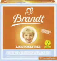 Brandt der Markenzwieback Laktosefrei