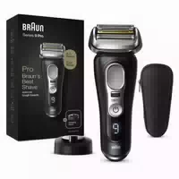 Braun Elektrischer Rasierer Series 9 9410s Wet&dry in Schwarz