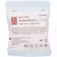 Brandwunden Verbandtuch 60x80cm Steril 1 st Verband