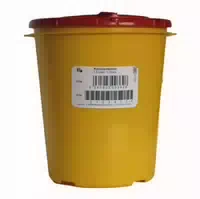 Kanüleneimer 1,5 L Gelb 1 St