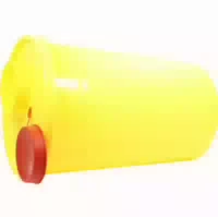 Kanüleneimer 2 L Gelb 1 St