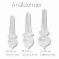 Analdehner Glas Gr 1 20 mm 1 Stück